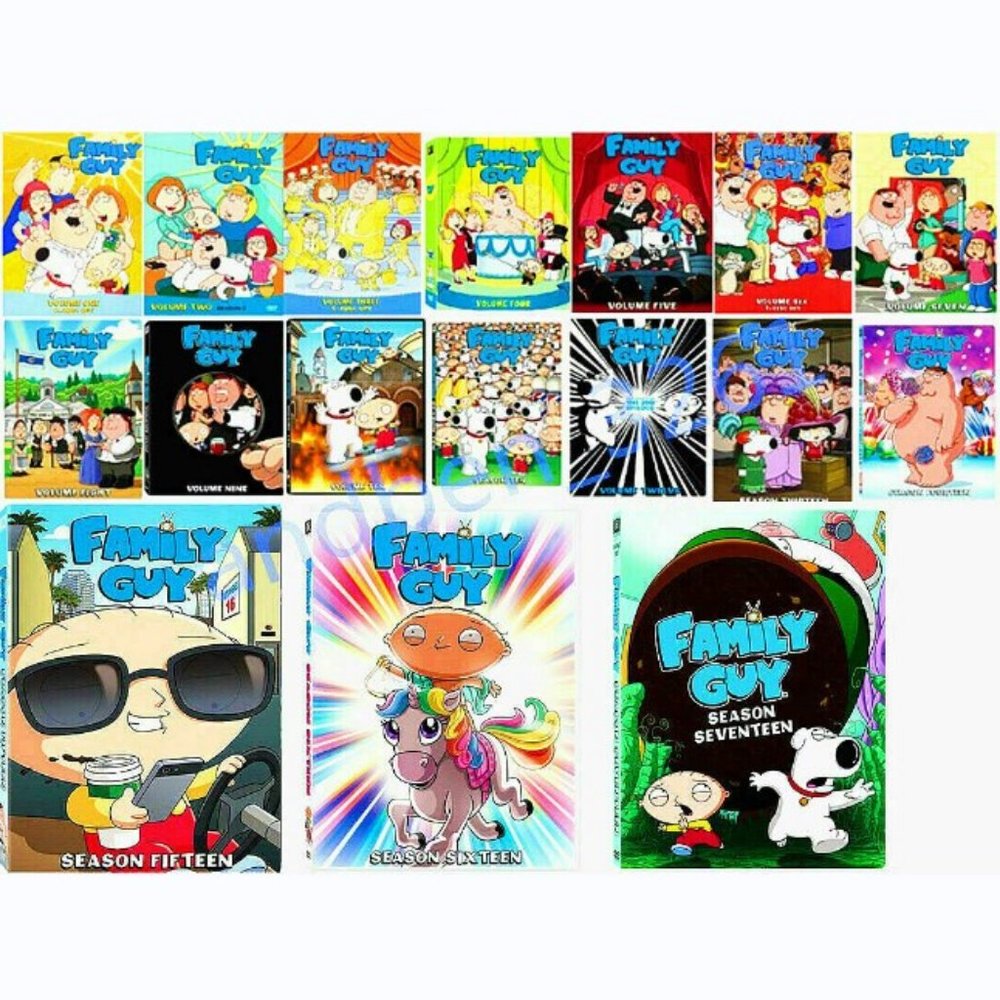 Family Guy Complete Series Collection Season 1-17 DVD Box Set BRAND NEW - Picture 3 of 5